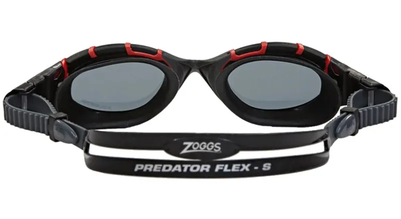 Zoggs Predator Flex Polarized Swim Goggles Red/Black-1